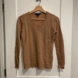 Tan cashmere sweater